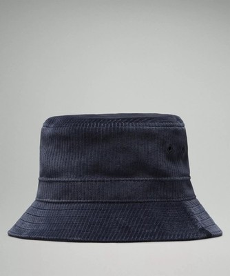 Lululemon Corduroy Bucket Hat Wide Wale True Blue Size S/P