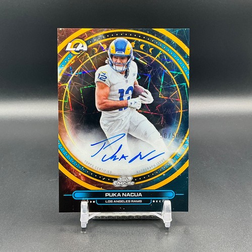 2025 Topps Chrome Puka Nacua Chrome Autographs (RAW)