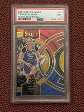 2024 Panini Select WNBA - Premier Level Cameron Brink #191 Red & Blue Prizm /399