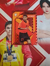 2025 DAKA Netherlands Soccer Red Raywave Prizm Roy Makaay /49