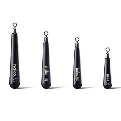 Nako Tng Skinny Free Rig Weights No Chip Black 5 Package