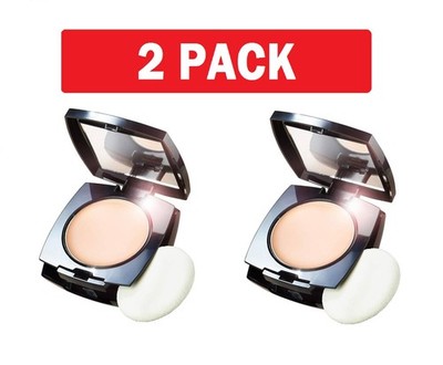 2 Pack Avon True Colour Flawless Cream-To-Powder Foundation 245N Natural Beige