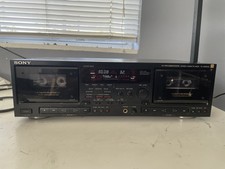 Sony TC-WR87ES Cassette Deck Nero Auto Reverse (RICONDIZIONATO) solo lato A