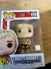 Funko Pop! WWE Dusty Rhodes Wrestling Vinyl Figure #114 Yellow Black
