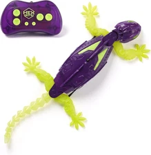 HEX BOTS Glow-in-The-Dark Gecko, Rechargeable Gecko Rc Glow in the Dark (New) 