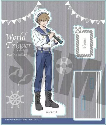 Hughes Marine Sailor Acrylic Stand World Trigger Collectible Figure