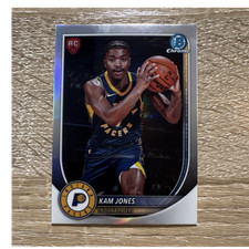 Topps Bowman Chrome 2025/26 RED ROOKIE BADGE REFRACTOR SP KAM JONES