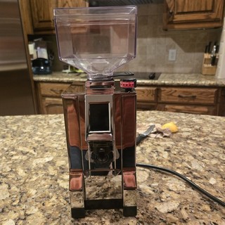 Eureka Perfetto Coffee Grinder Stainless Steel
