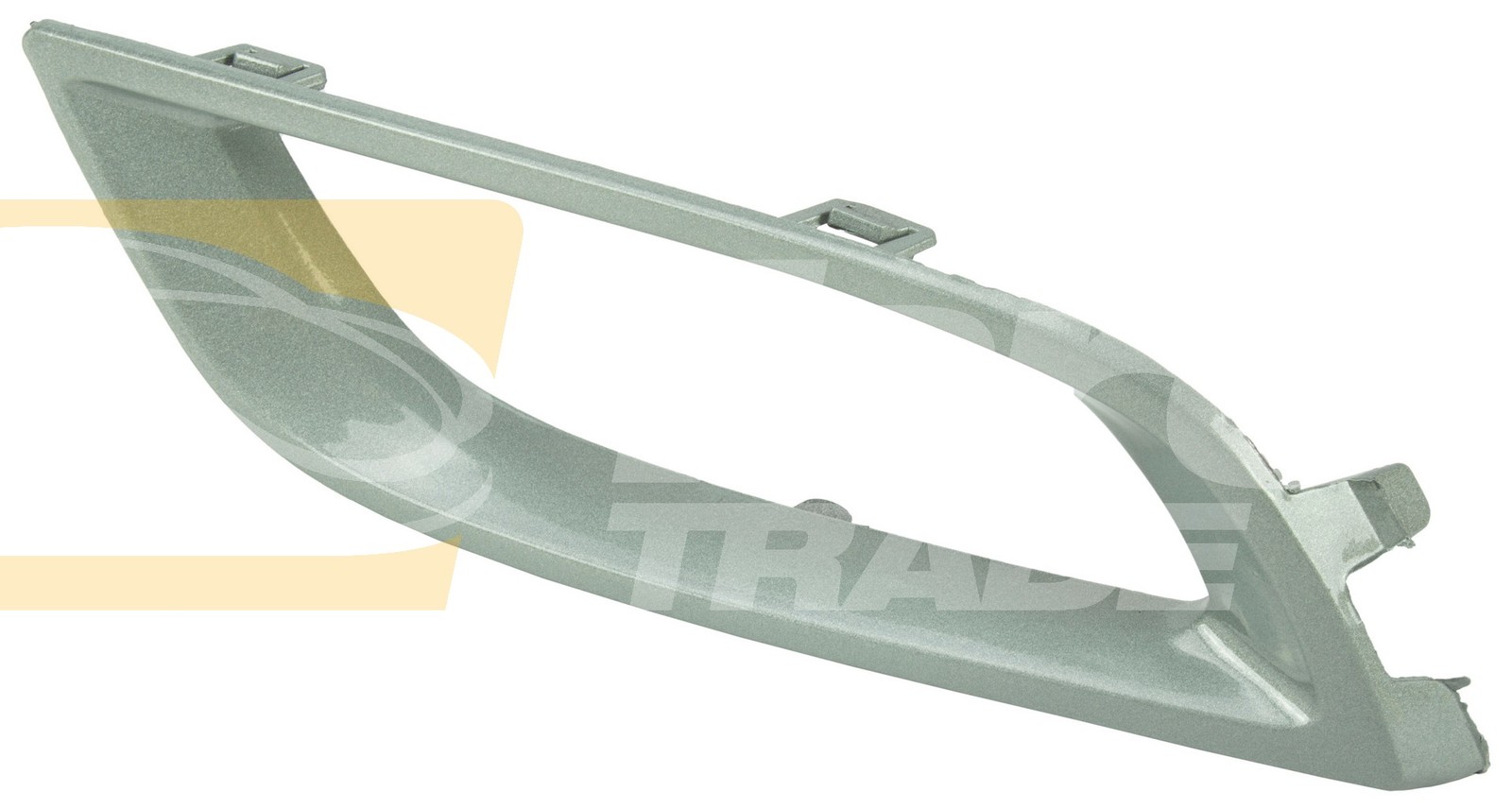 Baguette de grille de pare-choc avant droit pour Mazda 3 2009-2013 en ABS noir
