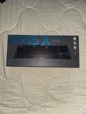 Logitech G915 Wireless Mechanical Gaming Keyboard RGB Lightspeed Low Profile  