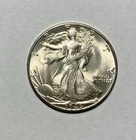 1946-D Walking Liberty Half Dollar Flashy Bright BU++