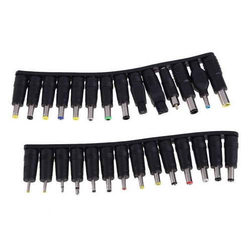 28Stück Universal Laptop Notebook Netzteil Adapter 5.5x2.1mm AC DC Stecker Set - Bild 3 von 7