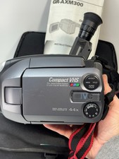 JVC GR-AXM80 Compact VHS Camcorder VHS-C Tapes Japan Made