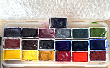 Daniel Smith Watercolor Pans Extra Fine Watercolors and PrimaTek. Full-Pan Size