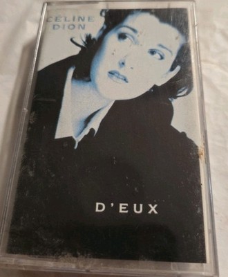Celine Dion D'Eux Cassette Tape Album Great Condition