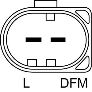 HC-Cargo 113510 Alternatore 140A 14V per VW PASSAT (3B3) PASSAT Variant (3B6) - Immagine 4 di 4