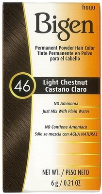 Bigen Powder Hair Color #46 Light Chestnut 0.21oz
