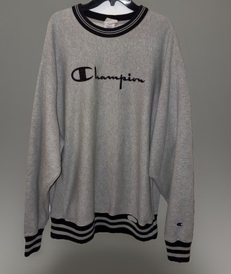 VINTAGE Champion Reverse Weave XL Sweatshirt Crewneck Embroidered Spellout