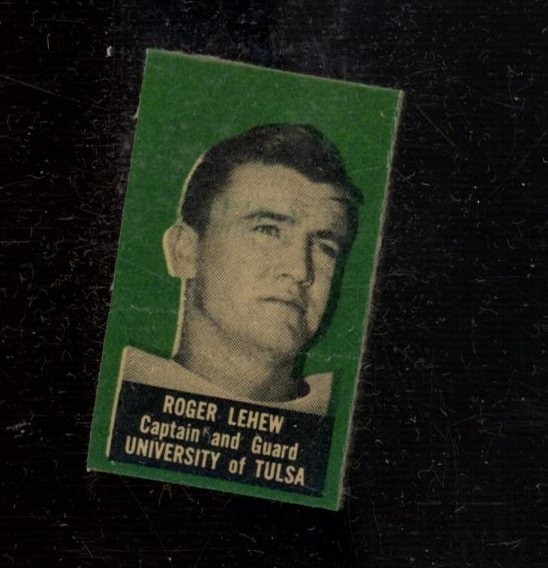 Roger Lehew (Football Cards 1950 Topps Felt Backs) — is it worth grading?