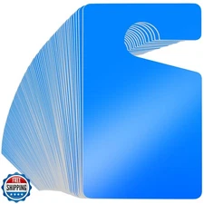 Vicenpal 100 Pack Blank Parking Permit Hang Tag Parking Placards Hang Tag 3 x