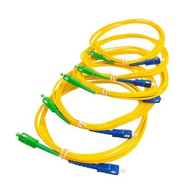 5pcs 3m SC UPC SC APC Simplex Single Mode Fiber Optic Patch Cord  Jumper Cable