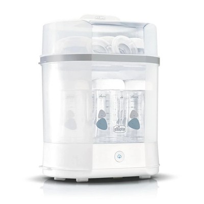 Chicco  Dampfsterilisator Babyflaschen Sauger Zubehör reinigen steril sicher