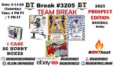 COLORADO ROCKIES 2025 Panini Prospect Edition Baseball Hobby CASE Break #3205