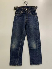 Levi's 60s Denim Pants Women's Vintage 302 0117 Used Worn Distressed