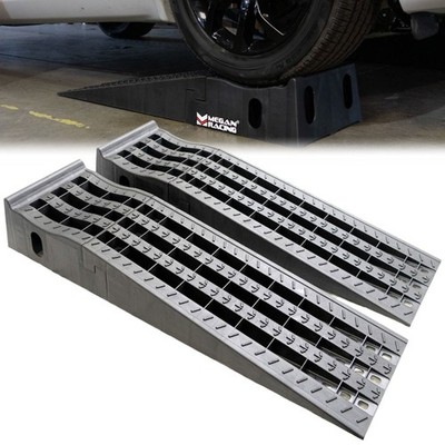Megan 2PC Composite High Profile Drive-On Car Wheel Ramp Lifting GVW 16000LB