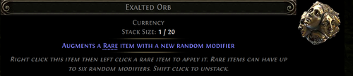 500x Exalted Orb - Path of Exile 2 PoE 2 Rise of the Abyssal League Softcore - Bild 2 von 3