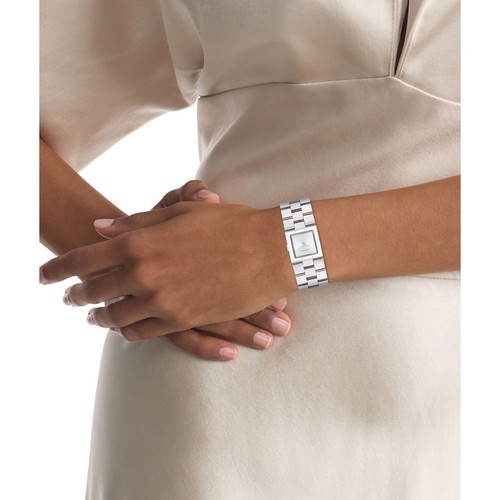 Calvin Klein Stainless Steel Silver White Dial Women's Watch - 25100088 - Picture 5 of 6