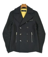 DSQUARED Peacoats Black 44 Approx. S 2200665758102