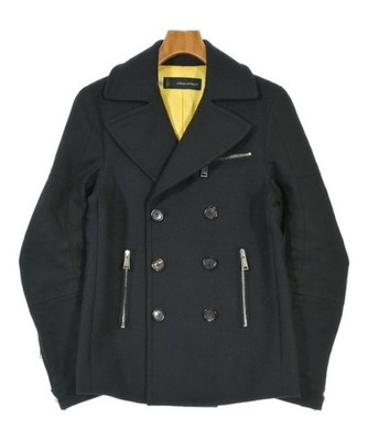 DSQUARED Peacoats Black 44(Approx. S) 2200665758102
