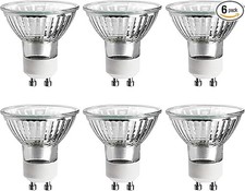 6 Pack GU10 50W Dimmable Wax Warmer Bulbs Warm White