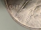 US 1922D Peace Silver Dollar, NTC Gem MS Brilliant Uncirculated 65, Great Toning — photo 4