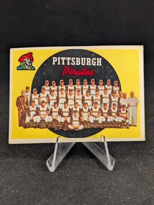 1959 Topps - High # Pittsburgh Pirates #528 -  VG Clean Nice Color, No Marks  