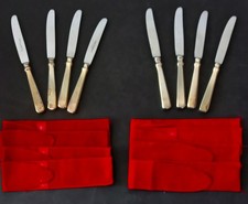 8x ROBBE & BERKING " SPATEN" 150er Silber Butter- oder Obst Messer 17,0cm lang