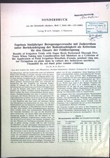 Ergebnis fünfjähriger Beregnungversuche mit Zuckerrüben unter Berücksichtigung d