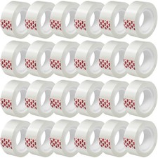 24 Rolls Transparent Tape Refills Clear Tape 3/4 x 800 Inches Glossy Gift