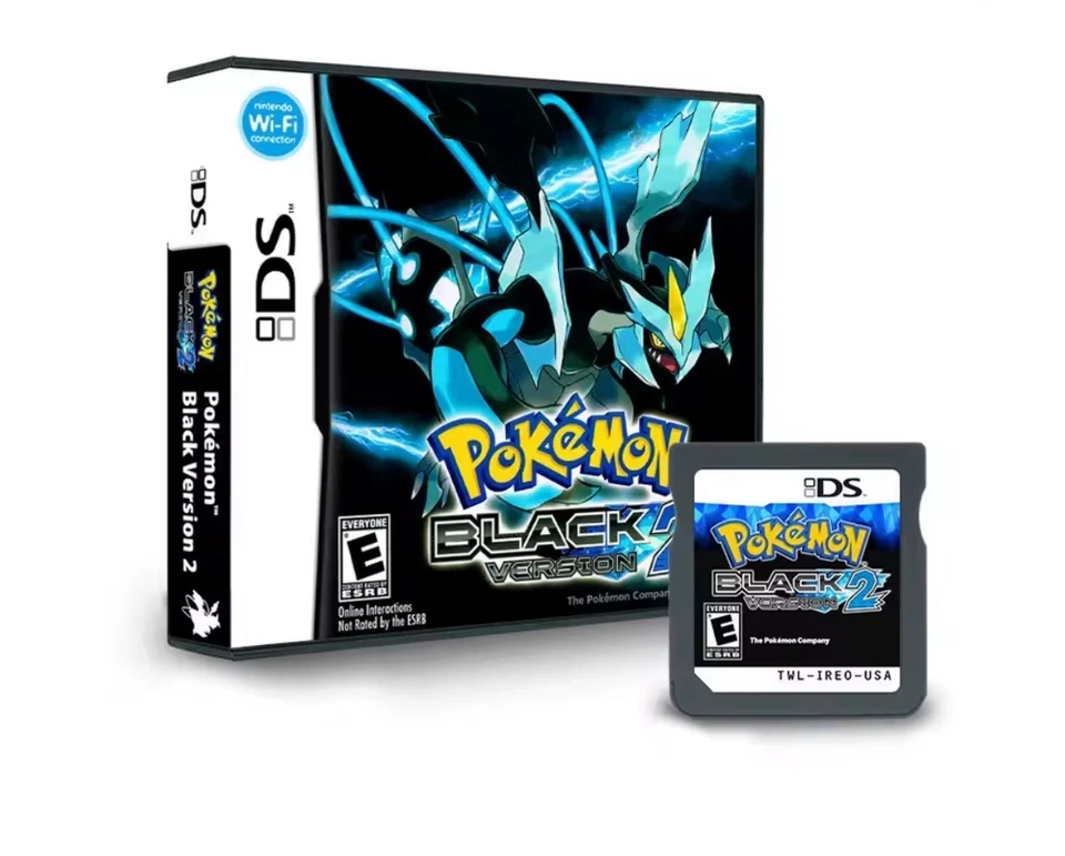 Pokemon Black Version 2 w/ Case (Nintendo DS, 2012) Memory Pack Game - CIB - Image 2 of 4