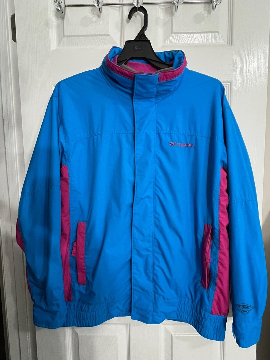 ジャケット・アウター 00's columbia shell jacket archive Y2K Columbia Bugaboo '86 Interchange Shell Jacket Men's-L Blue Pink