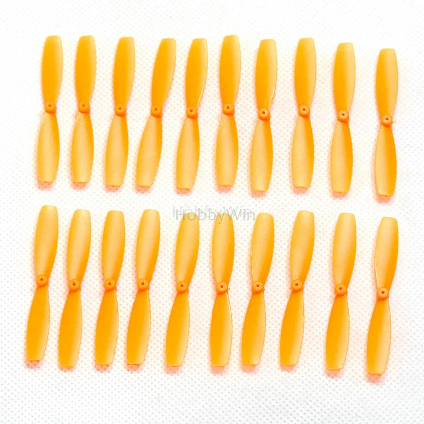 55mm Propeller Orange CW CCW 10 pairs for RC Racing Drone Quadcopter Multirotor - Image 2 of 4
