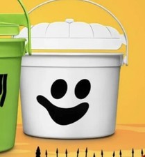 2022 McDonalds Halloween Happy Meal Pail McBoo White