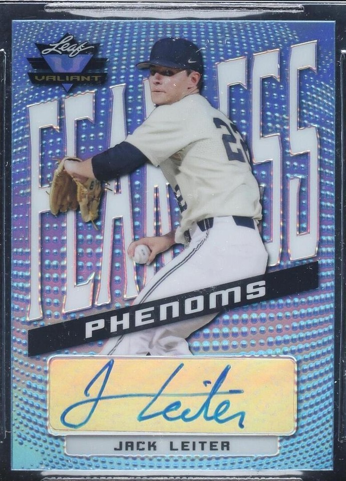2021 Leaf Valiant - Jack Leiter #BA-JL1 - 1 of 1