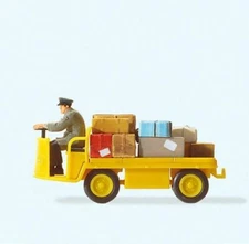 Electric Post Vehicle with Driver (Era III) HO/OO Figure Preiser 28146