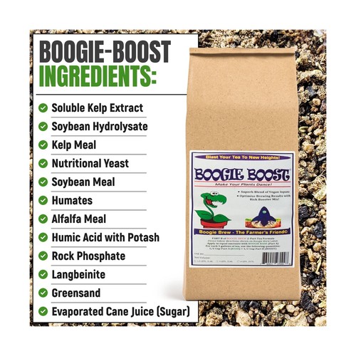 Boogie Brew Compost Tea (3lb - Makes 50 Gallons of Compost Tea) - Picture 5 of 7