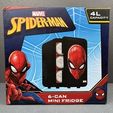 Spiderman Portable Mini Fridge for Drinks & Snacks or Skincare Refrigerator