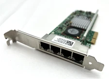 Dell 0R519P Quad Port 1000Base-T RJ-45 1GB Gigabit Ethernet Network Adapter Card