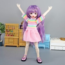 12" 30cm BJD Doll 1/6 Ball Jointed Female Body Girls DIY Toys Xmas Gift Lifelike