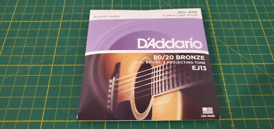 D'Addario EJ13 Custom Light Gitarrensaite .011-.052